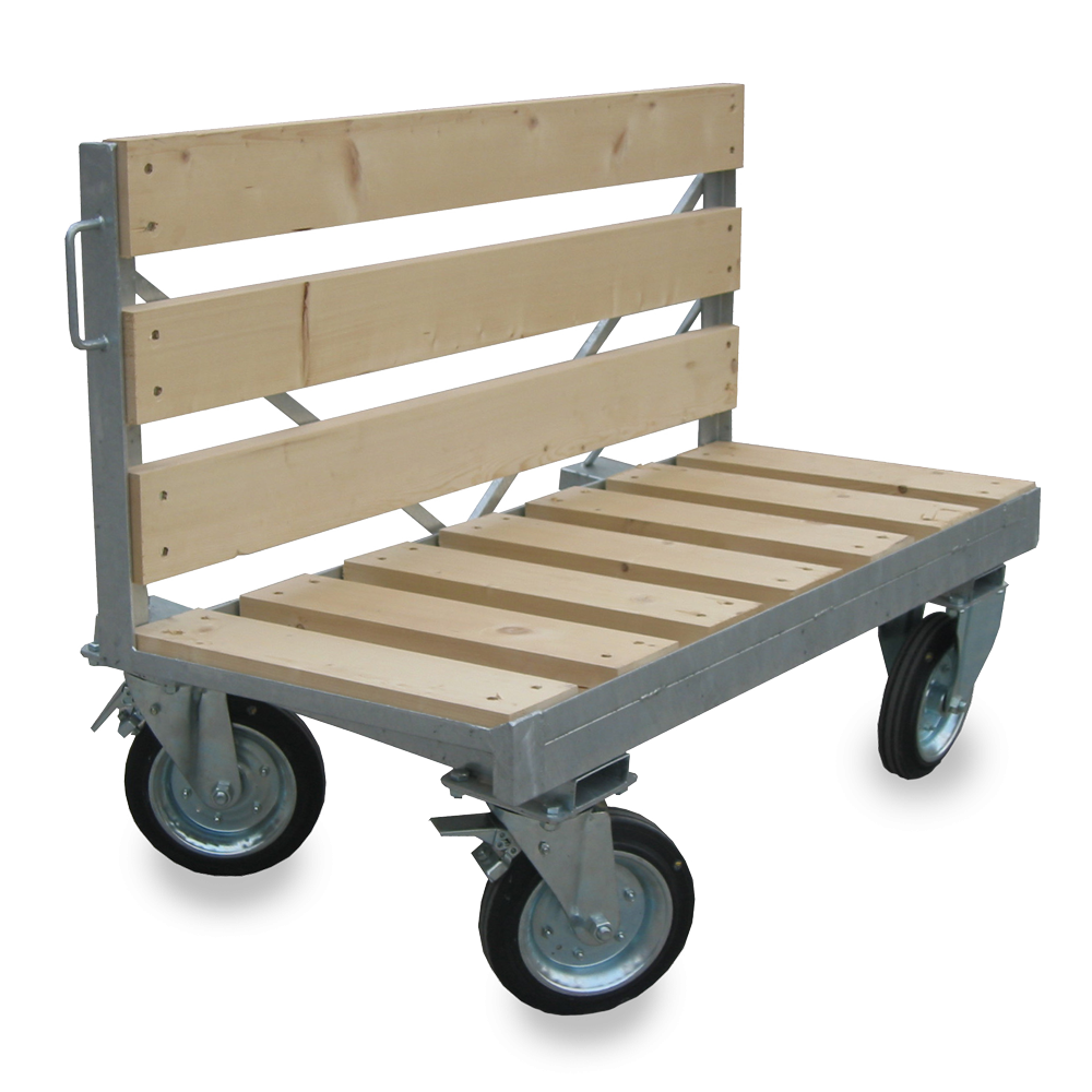 Marble transport trolleys